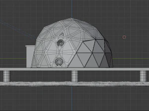 geodesic dome 3D Model