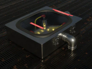 flux capacitor 3D Model