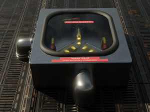 flux capacitor 3Dモデル