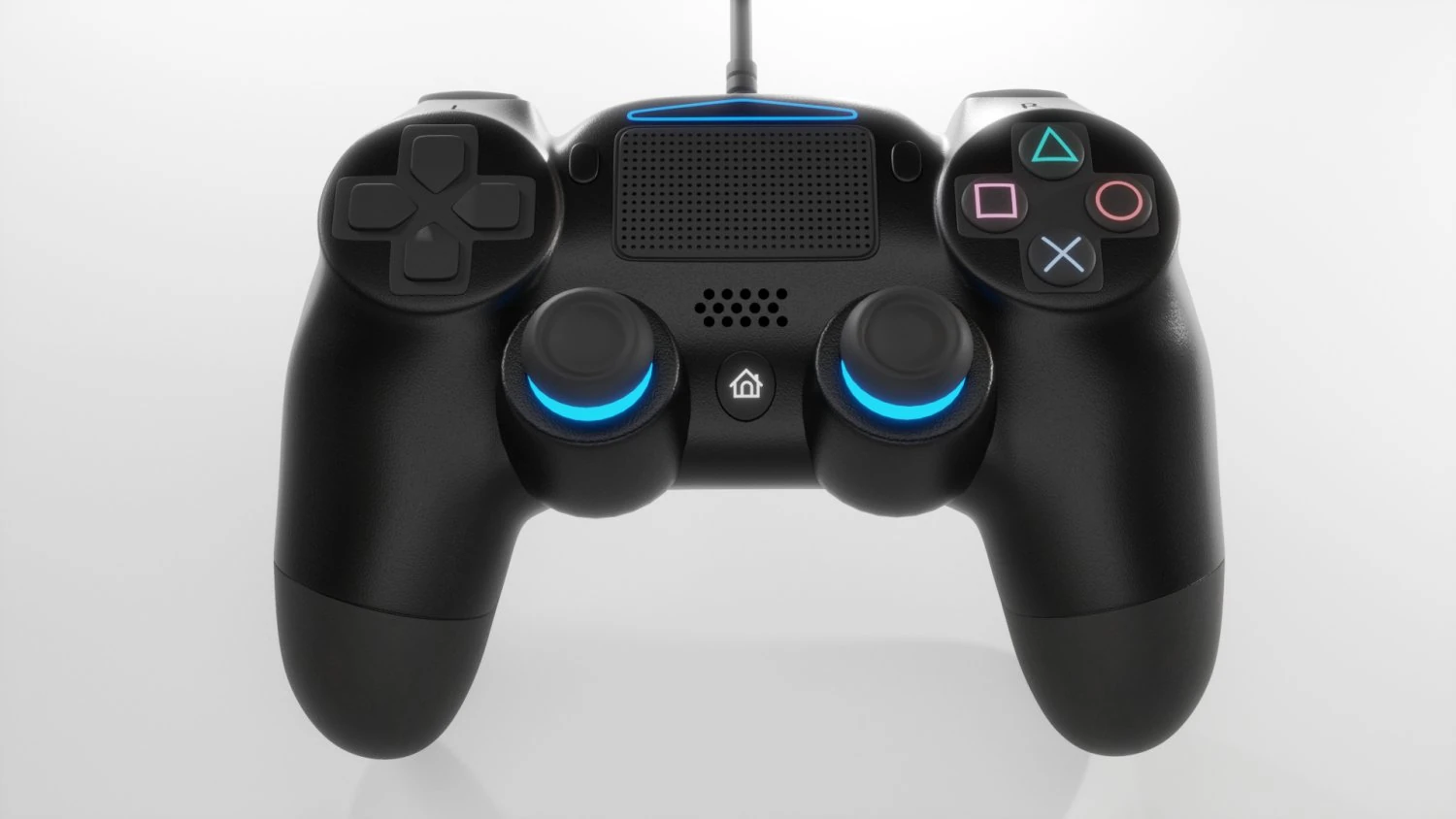 joystick dualshock 3D Model .c4d .max .obj .3ds .fbx .stl .blend 