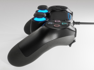 joystick dualshock 3D मॉडल