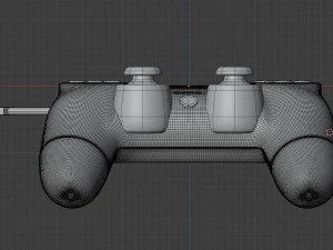joystick dualshock 3D Model