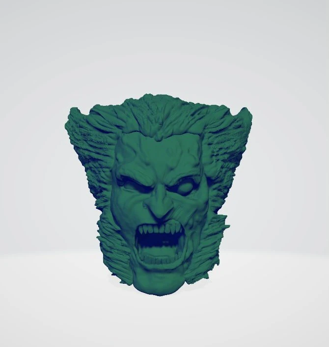 marvel legends logan without half face 3D Print Model .c4d .max .obj .3ds .fbx .stl .blend 