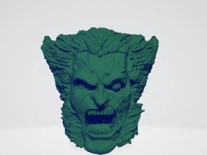 marvel Legends Логан без половины лица 3D Принт Модель