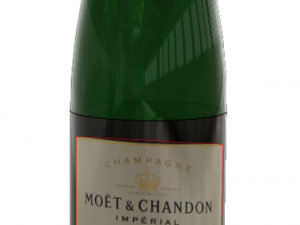 champagne bottle Modelo 3D