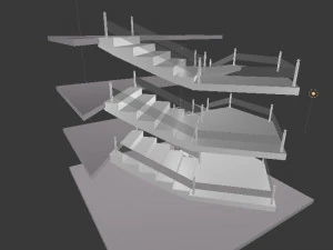 stairs 3D Model