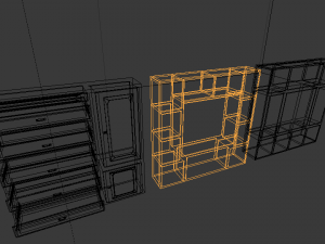 shelvesestanteras 3D 模型