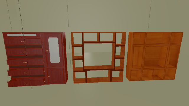 shelvesestanteras 3D 模型 .c4d .max .obj .3ds .fbx .stl .blend