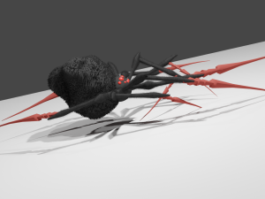 spider 3D 模型