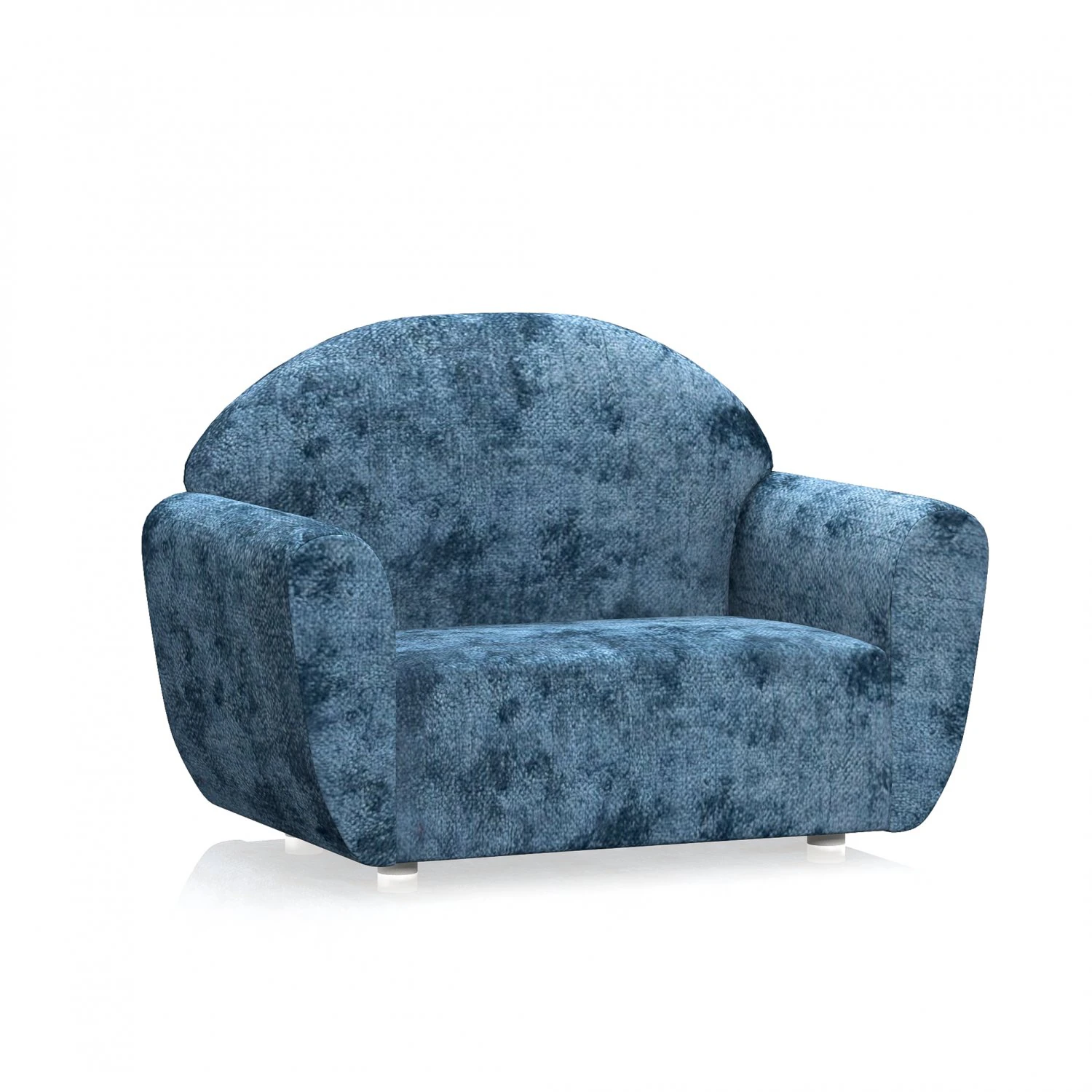 velvet fabric sofa 3D Model .c4d .max .obj .3ds .fbx .stl .blend