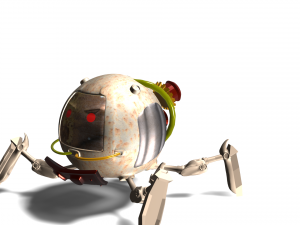 animation robot blender 3D Model