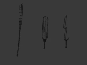 50 models of low poly 3D Model