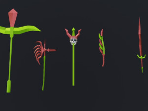 50 models of low poly 3D Модель
