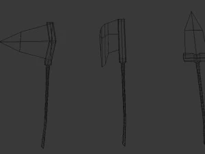 50 models of low poly 3D Model
