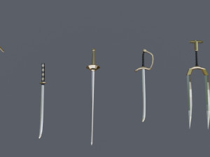 50 models of low poly 3D Модель