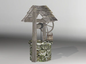 lowpoly well 3D Model