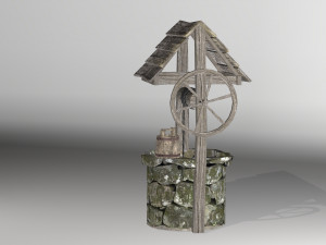 lowpoly well 3D Модель