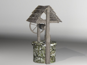 lowpoly well 3D Модель