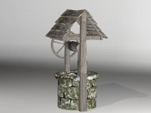 lowpoly well 3D Model