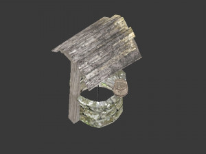 lowpoly well 3D Модель
