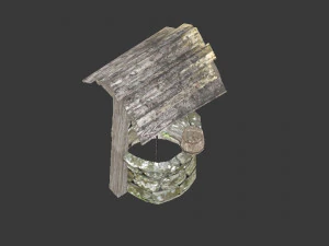 lowpoly well 3D Model