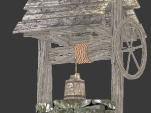 lowpoly well 3D Модель