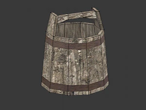 lowpoly well 3D Model