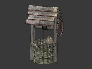 lowpoly well 3D Model
