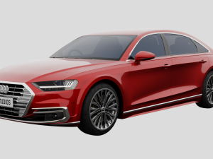 audi a8l Model 3D