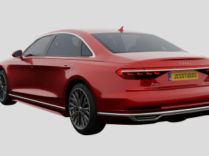 ऑडी ए8एल 3D मॉडल