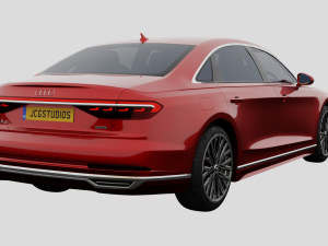 audi a8l 3D-Modell