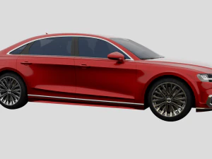 ऑडी ए8एल 3D मॉडल