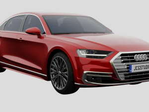 ऑडी ए8एल 3D मॉडल