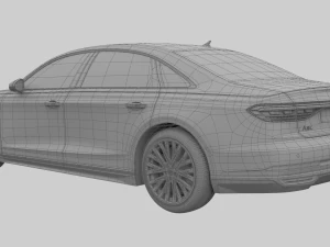 ऑडी ए8एल 3D मॉडल