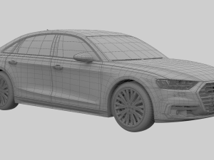 audi a8l 3D-Modell