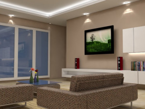sketchup living room 3D Model