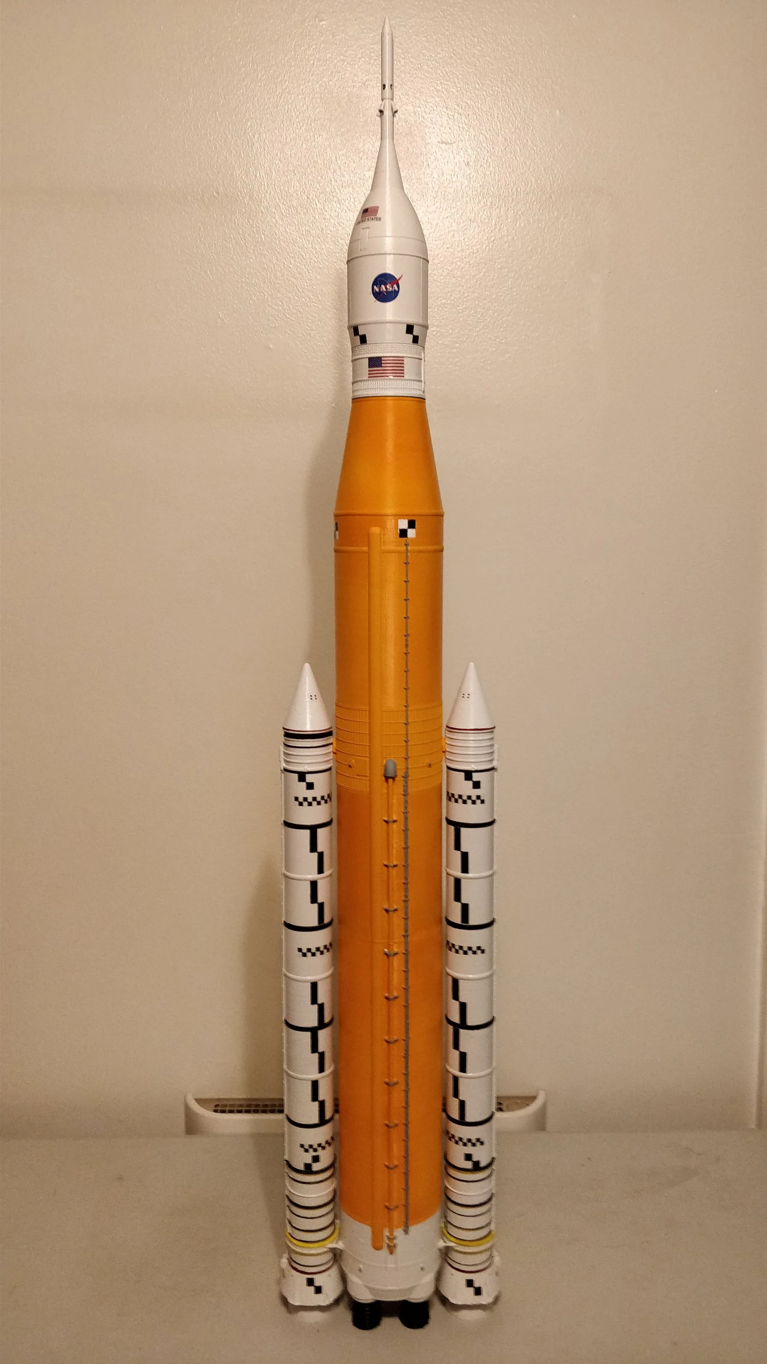 nasa space launch system full staging and interior 3d print model 3D Print Model .c4d .max .obj .3ds .fbx .stl .blend