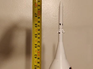 nasa space launch system full staging and interior 3d print model 3D Print Model