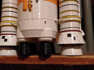 nasa space launch system full staging and interior 3d print model 3D Print Model