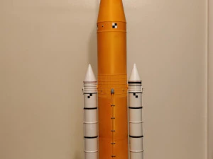 nasa space launch system full staging and interior 3d print model 3D Print Model