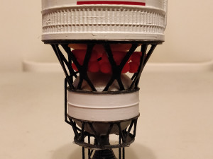nasa space launch system full staging and interior 3d print model Modelo de impresión 3D