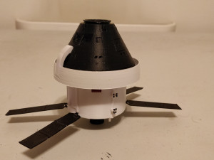 nasa space launch system full staging and interior 3d print model Modelo de impresión 3D