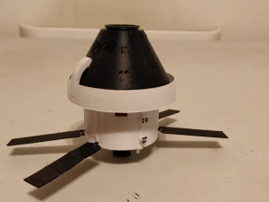 nasa space launch system full staging and interior 3d print model 3D Print Model