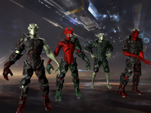 aliensoldiers Modelo 3D