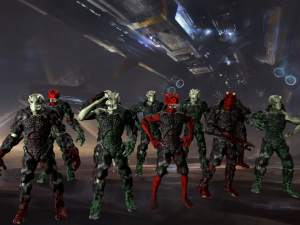 aliensoldiers Modelo 3D