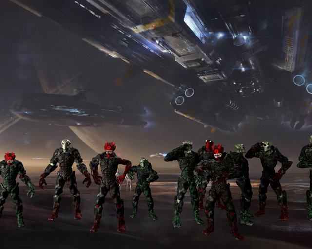 aliensoldiers Modelo 3D .c4d .max .obj .3ds .fbx .stl .blend 