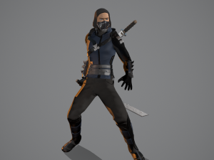 assassin shu han 3D Model