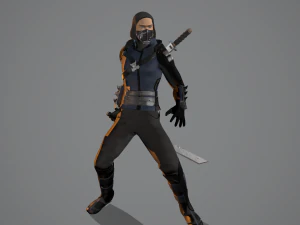 assassino Shu Han Modelo 3D
