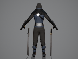 assassin shu han Modèle 3D