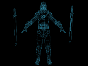 assassin shu han Modèle 3D